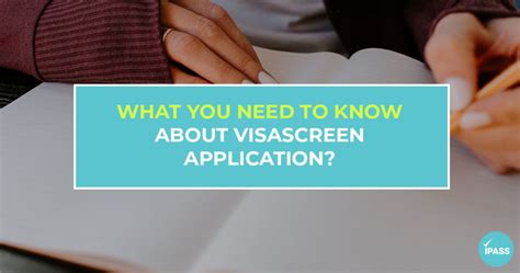 visascreen processing time|Everything You Need to Know About VisaScreen Certificates.